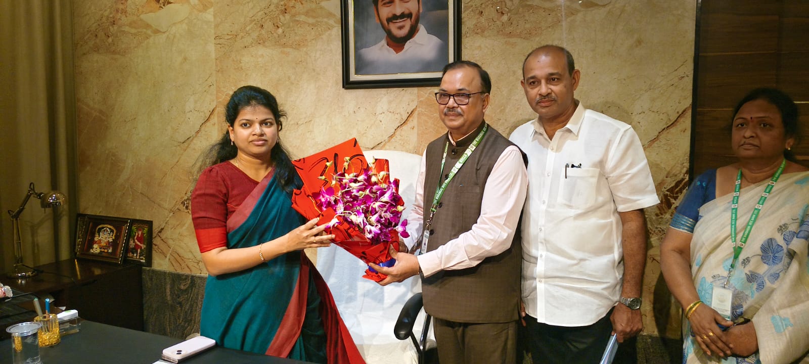 Calendar Inaguration by Collector Madam